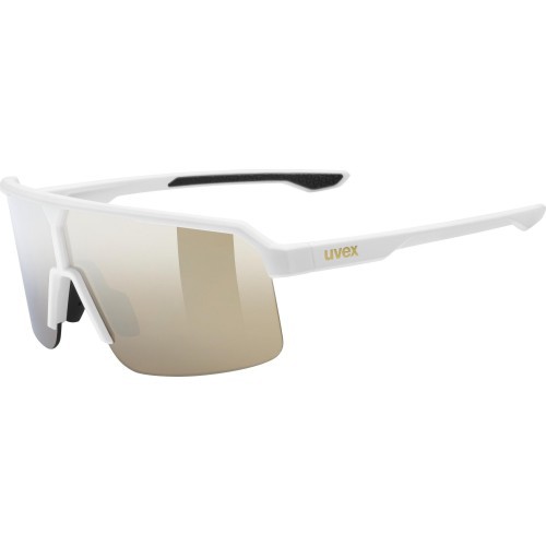 Очки Uvex Ramp white matt / mirror gold