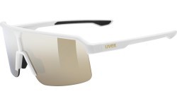 Очки Uvex Ramp white matt / mirror gold
