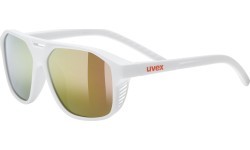 Brilles Uvex cosmic white matt / mirror red