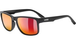 Очки Uvex Poise black matt / mirror red