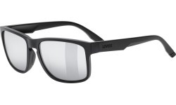 Brilles Uvex Poise black matt / mirror silver