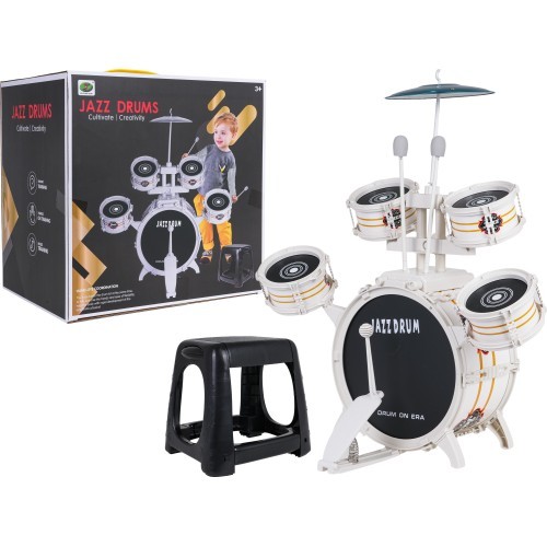 MEGA Drum Set White