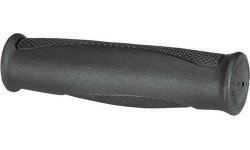 FORCE OEM rubber handlebar grips (black)