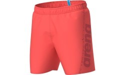 Плавки Arena Fundamentals Logo Boxer R, коралловый–тёмно-фиолетовый, L - 992