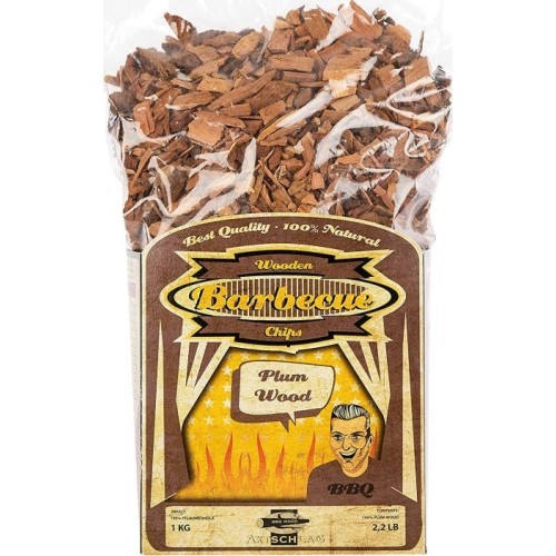 Axtschlag Plum Wood Smoking Chips 1 kg