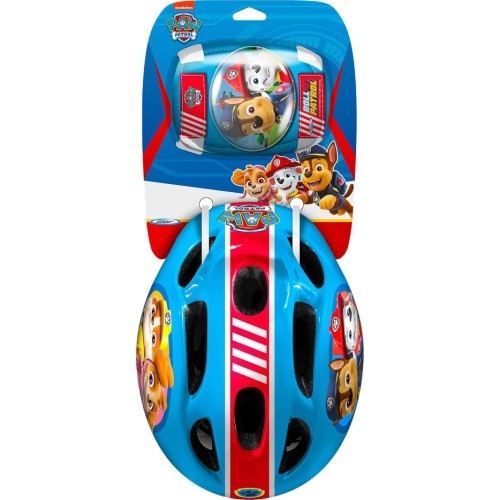 Bērnu ķiveres un aizsargu komplekts Paw Patrol