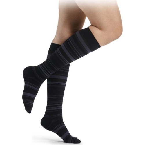 Sieviešu kompresijas zeķes MICROFIBER SHADES by SIGVARIS - Oniksas - C(41-44)