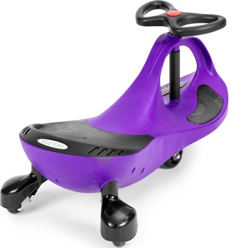Gravity ride vehicle for kids LED wheels purple ECOTOYS