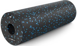 Wałek/roller do masażu EPP 45 cm czarny/niebieski - Marbo Sport