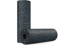 Wałek/roller do masażu EPP 45 cm czarny/niebieski - Marbo Sport