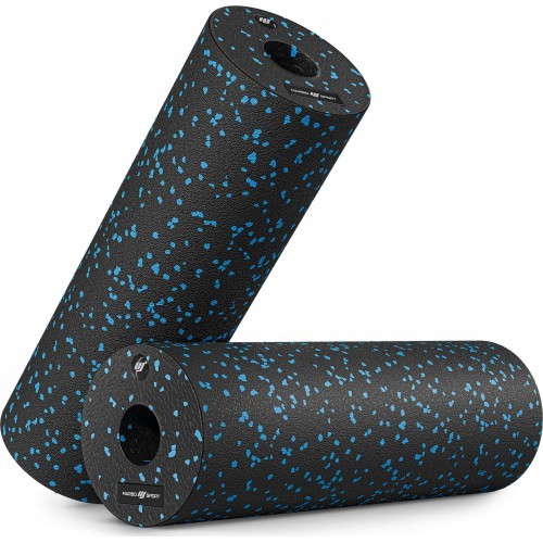 Masāžas rullis EPP 45 cm, melns/zils - Marbo Sport