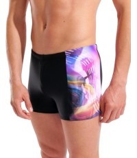 Peldšorti M Dreaming Swim Short, melni/raibi - 550