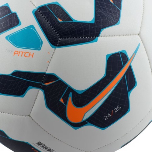 Футбольный мяч Nike Pitch Nk FA24 White Black Blue FZ2636 100