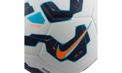 Футбольный мяч Nike Pitch Nk FA24 White Black Blue FZ2636 100