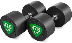 Zestaw hantli stałych poliuretanowych 40-50kg (skok co 2,5kg) 450 kg – UpForm