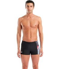 Peldšorti Lit Logo, melni (Black-Multi), M - 550