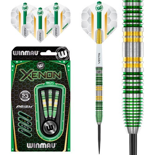 Winmau Xenon šautriņas ar tērauda smaili, 90 % volframs
