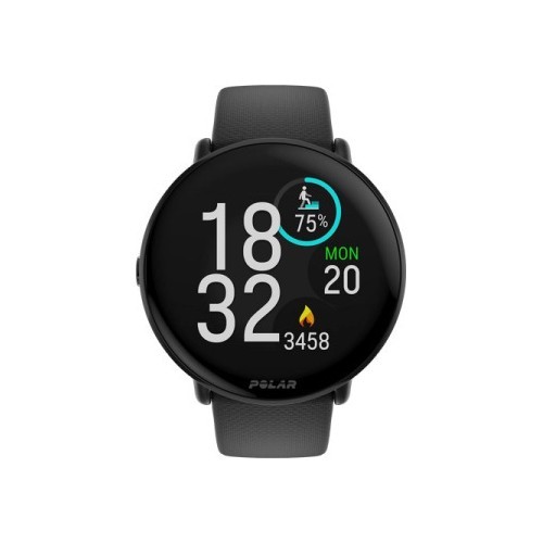 Polar Ignite 3 fitnesa pulkstenis - Night Black - S-L
