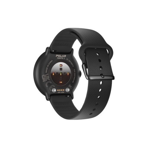 Polar Ignite 3 fitnesa pulkstenis - Night Black - S-L
