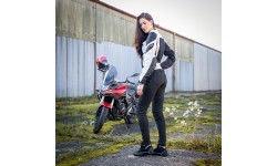 Women’s Motorcycle Leggings W-TEC Wombutta - Black