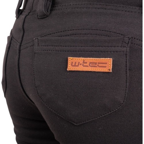 Женские мотолеггинсы W-TEC Wombutta - Чёрный