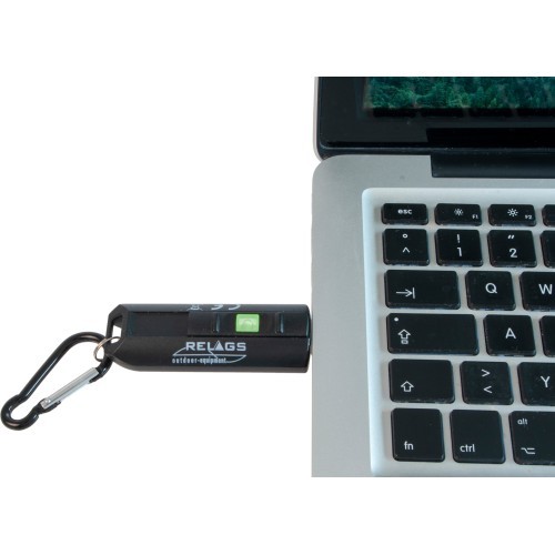 BasicNature LED atslēgu piekariņš “USB”