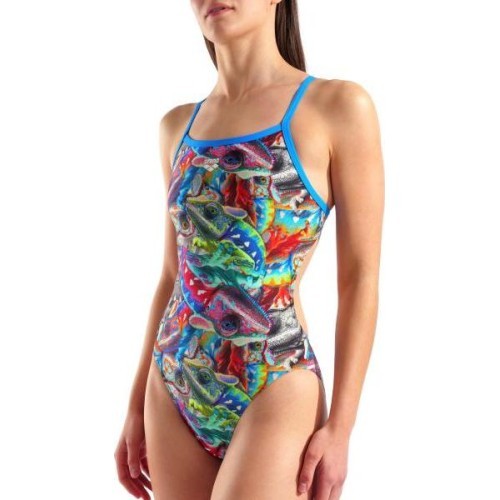 W Arena Iguanas Challenge Back Multicolor-Blue River 32 - 108