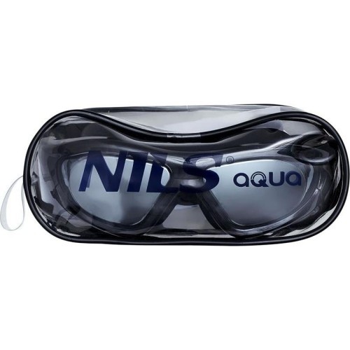 Bērnu peldēšanas brilles-maska NILS AQUA NQG280MAF, melnas