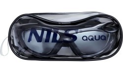 Bērnu peldēšanas brilles-maska NILS AQUA NQG280MAF, melnas