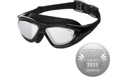 Детские очки-маска для плавания NILS AQUA NQG280MAF, черные