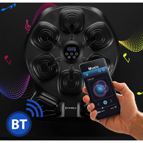 Elektroniskais boksa mērķis ar Bluetooth, mūziku un cimdiem TB13 HMS