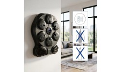 Elektroniskais boksa mērķis ar Bluetooth, mūziku un cimdiem TB13 HMS