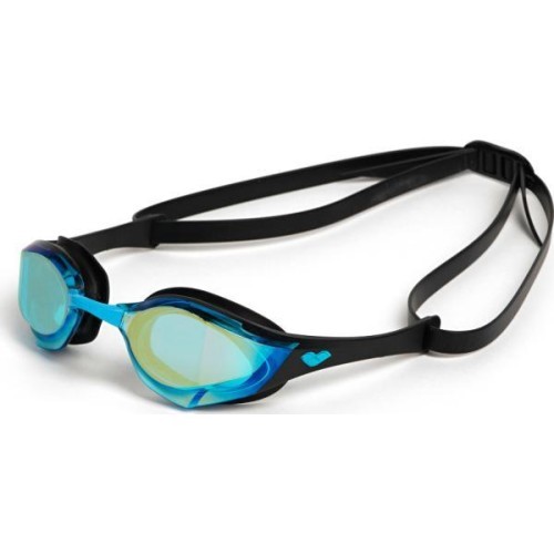 Cobra Edge Swipe peldbrilles, spoguļotas, Aqua-Black-Black