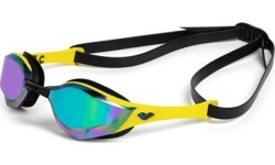 Peldbrilles Cobra Edge Swipe Mirror Emerald-Yellow-Black