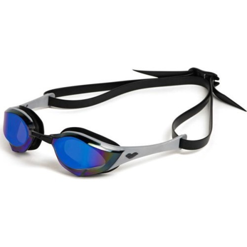 Peldbrilles Cobra Edge Swipe Mirror, zilas-sudraba-melnas