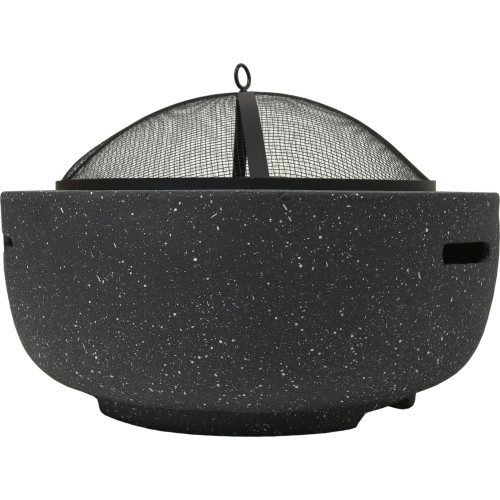 Fireplace LA PALMA grey MgO