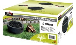Kamīns LA PALMA pelēks MgO