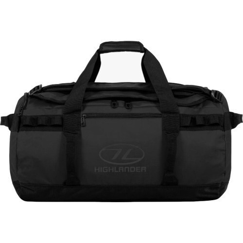 Дорожная сумка Highlander Storm Kitback 45L, черная - Чёрный