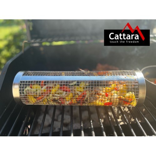 Stainless steel grill cylinder 9x30cm