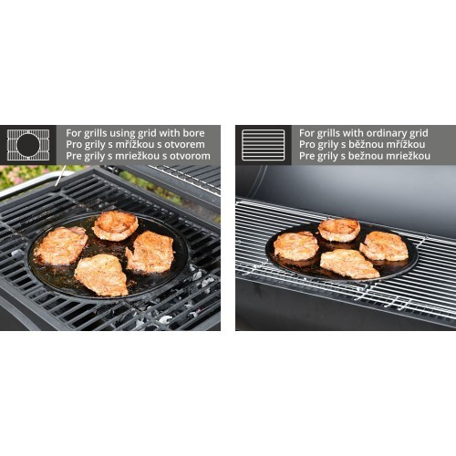 Apaļa grila plāksne Cattara Cast Iron (grili 13040, 13043)