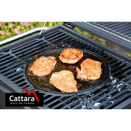 Apaļa grila plāksne Cattara Cast Iron (grili 13040, 13043)
