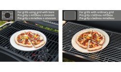 Round grill plate Cattara Pizza (for grills 13040,13043)