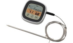 Digital grill thermometer with probe