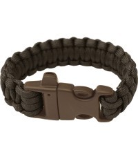Paracord aproce Highlander, Trident, svilpe, melna