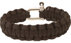 Paracord aproce Highlander ar metāla sprādzi, melna