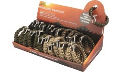 Paracord aproce Highlander ar metāla sprādzi, melna