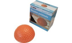Massage Ball Yate Spiky Half Ball, 16 cm - Orange