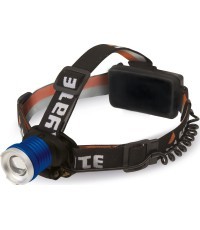Headlamp Yate Puma II, 6W CREE, 2x bat 18650