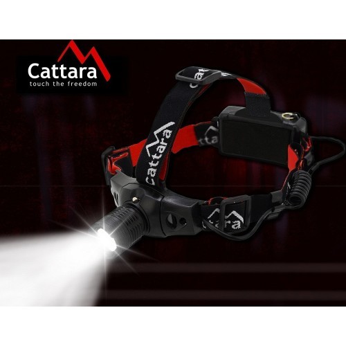 Светодиодный налобный фонарь Cattara Zoom 180 лм