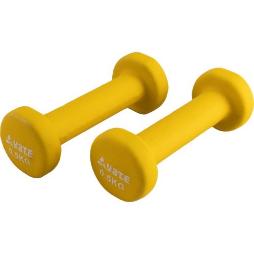 Neoprēna hanteles Yate, 2x0,5 kg
